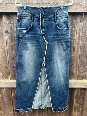 Theilma denim skirt